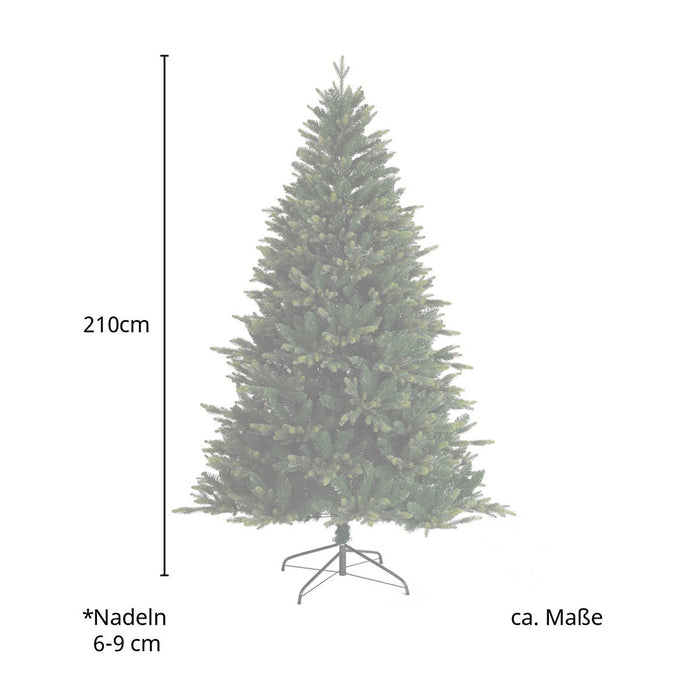 Künstlicher Weihnachtsbaum Spritzguss-Nadeln