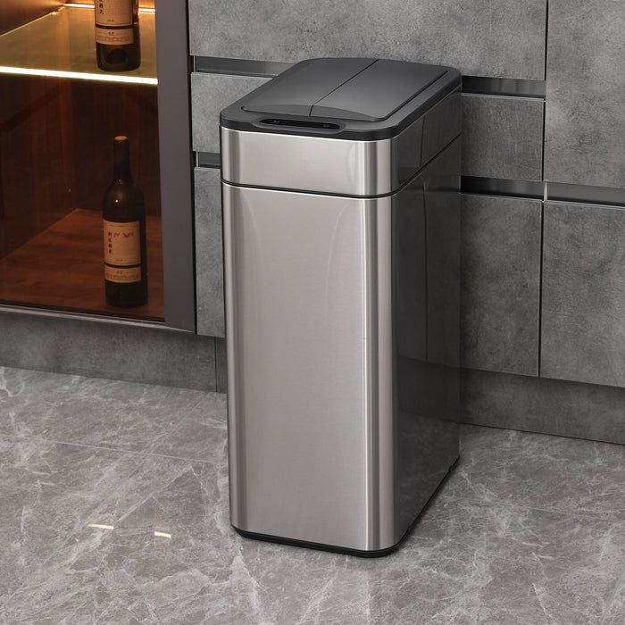 B-Ware Sensormülleimer SE60L Silber