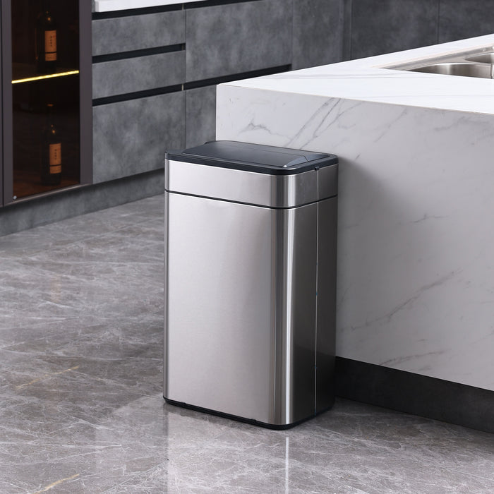 B-Ware Sensormülleimer SE60L Silber