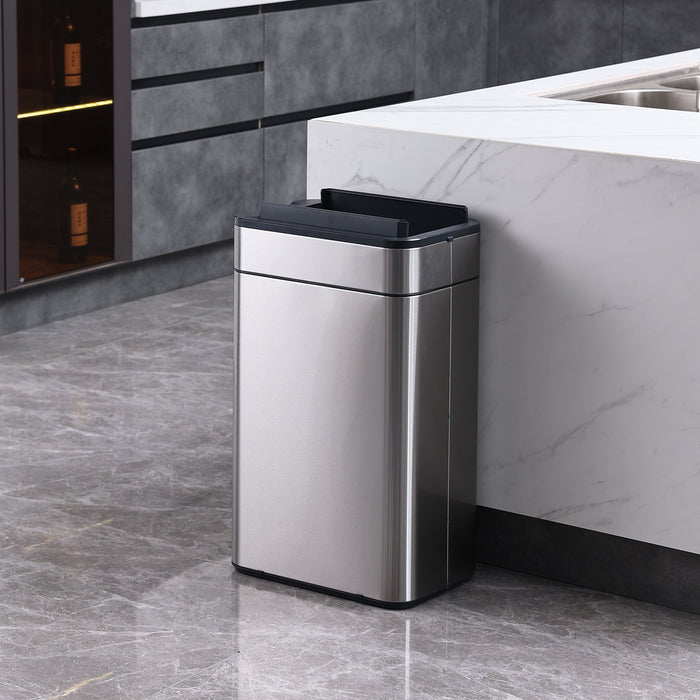 B-Ware Sensormülleimer SE60L Silber