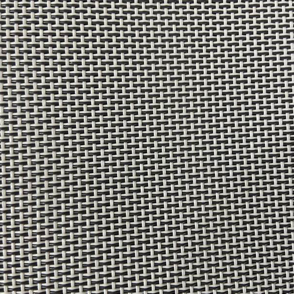 Webstruktur des Materials der Liegefläche