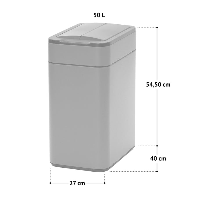 B-Ware Sensormülleimer SE50L Taupe