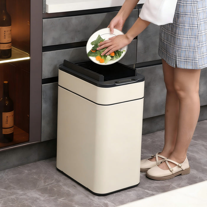 B-Ware Sensormülleimer SE50L Taupe