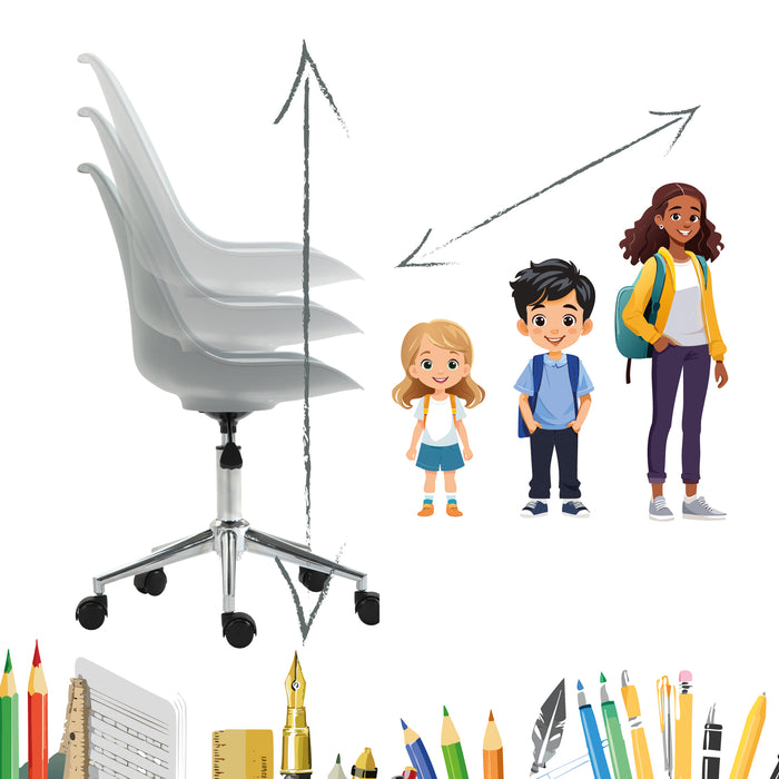 B-Ware EDDY Kinderstuhl Grau
