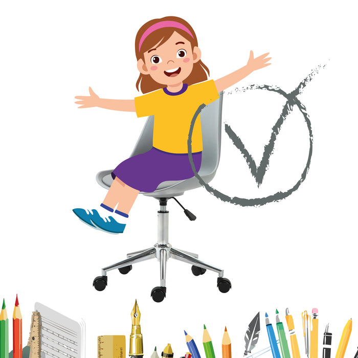 B-Ware EDDY Kinderstuhl Grau