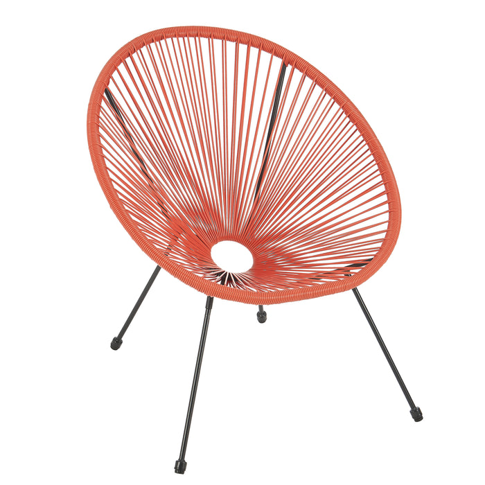 BALI Balkonset Sessel - orange