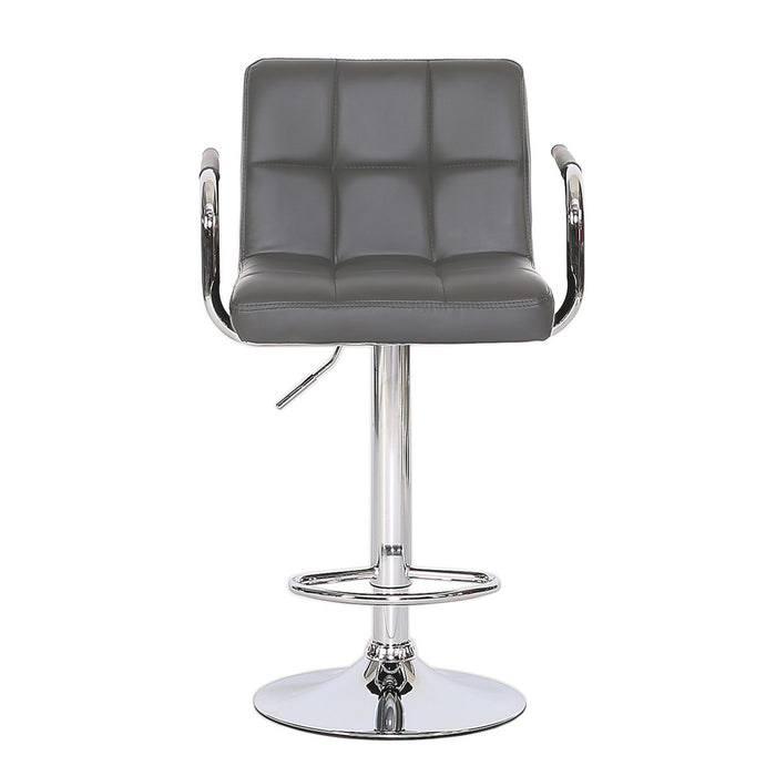 2er Set Barhocker mit Armlehnen Kunstleder