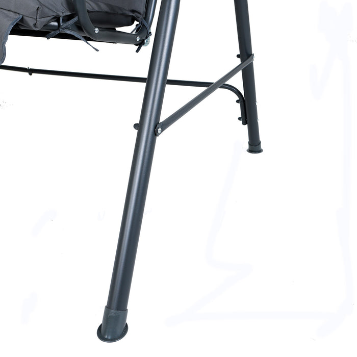 Hollywoodschaukel Dunkelgrau