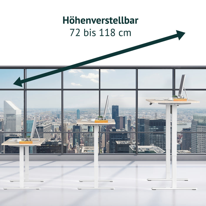 B-Ware JIRI Schreibtischgestell Weiß