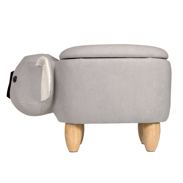 B-Ware Kinderhocker Koala Grau