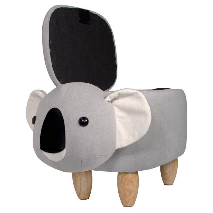 B-Ware Kinderhocker Koala Grau
