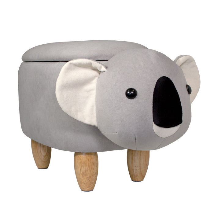 B-Ware Kinderhocker Koala Grau