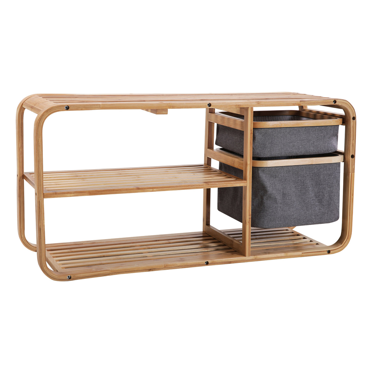 Bambus Schuhregal Natur — SVITA