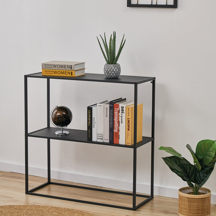 B-Ware Metallregal Schwarz