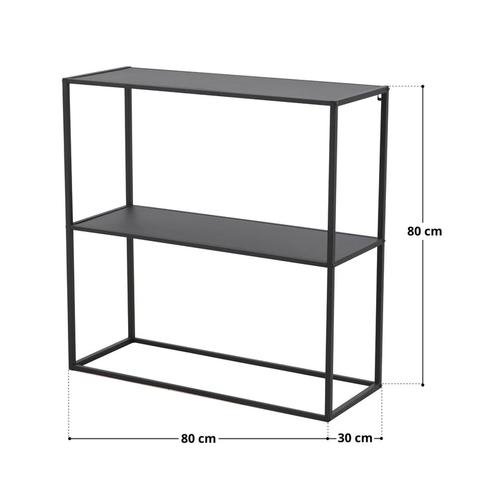 B-Ware Metallregal Schwarz
