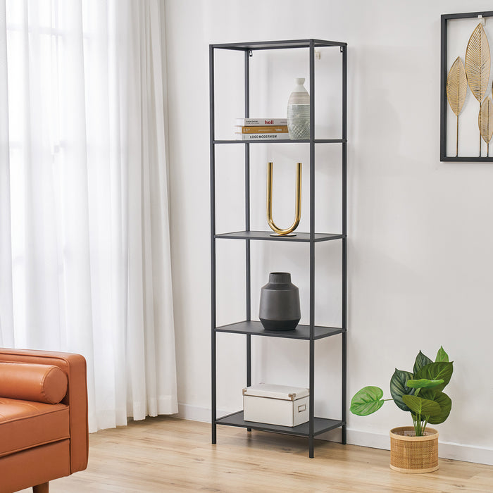 B-Ware Metallregal Schwarz