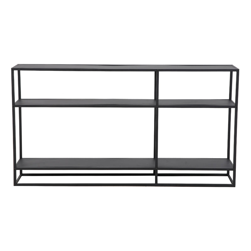 SVITA Sideboard Metall Schwarz