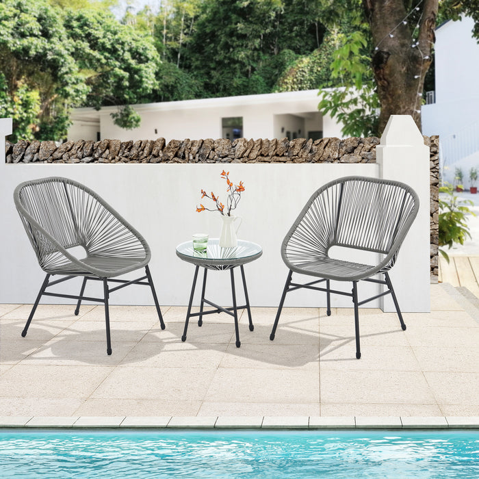 B-Ware TULUM Sitzgruppe Grau