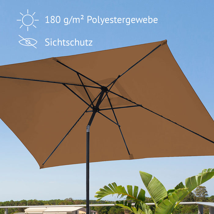 Sonnenschirm 3x2m rechteckig