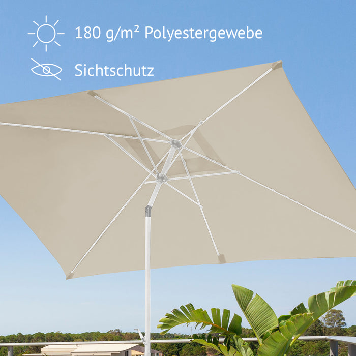 Sonnenschirm 3x2m rechteckig