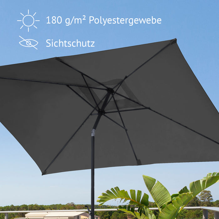 Sonnenschirm 3x2m rechteckig