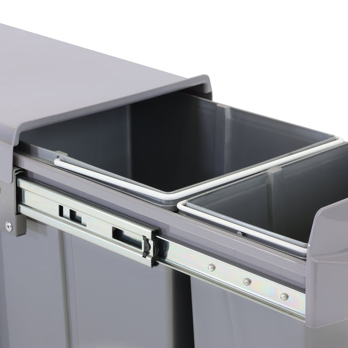 B-Ware EMCombo30 Einbaumülleimer 10L+20L