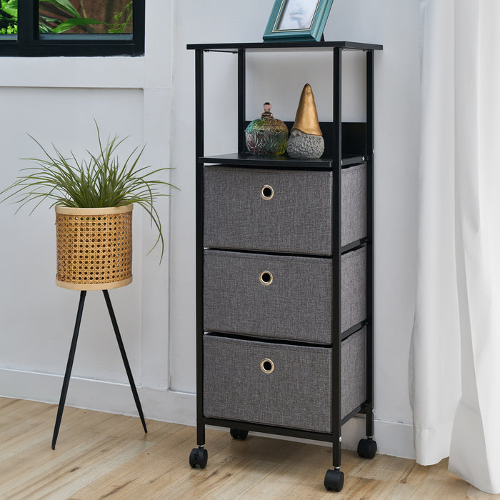 B-Ware NIA Regal Schwarz/Grau
