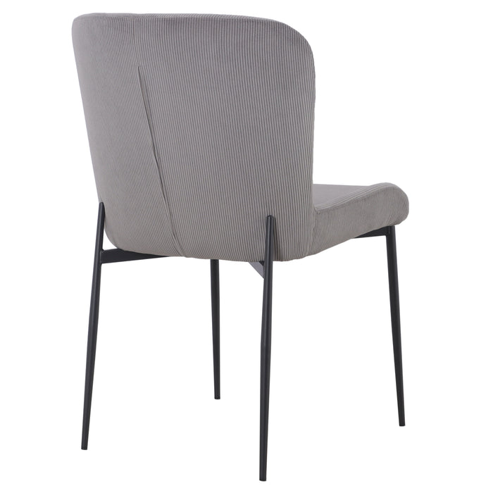 B-Ware FREDDIE 2er-Set Esszimmerstuhl Grau
