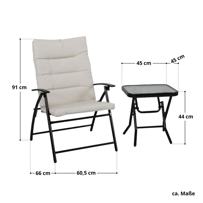 B-Ware VENTURA Sitzgruppe 3-tlg. Beige