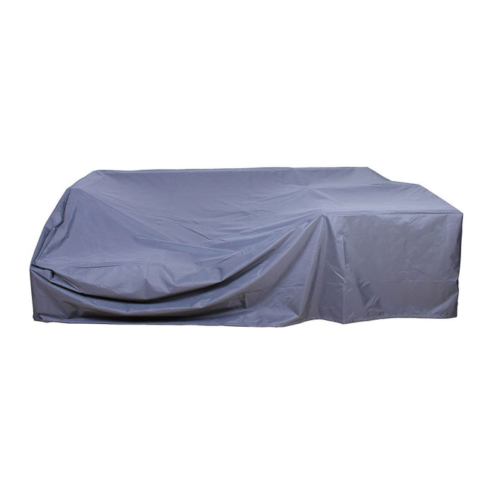 91926 + 91102 Rattan + Haube Brooklyn Set Grau (92926)