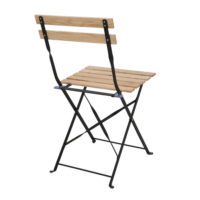 B-Ware Bistro Set Metall Holz