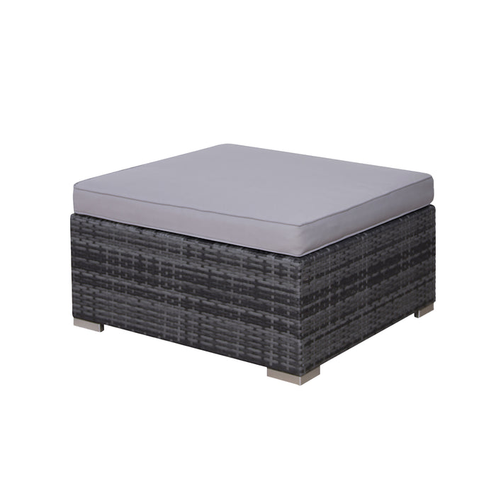Set LUGANO + Abdeckhaube Grau