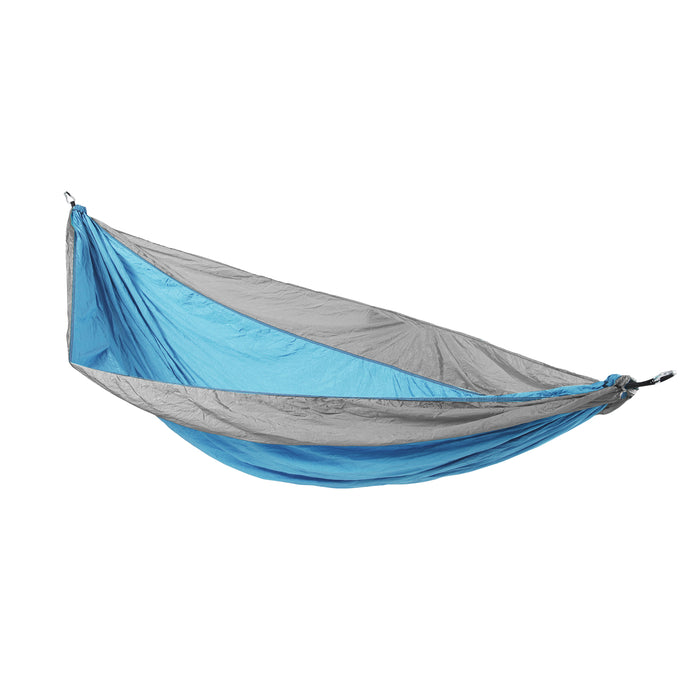 SVITA blaue Camping Hängematte aus Fallschirmnylon