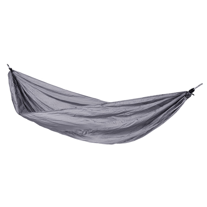 SVITA graue Camping Hängematte aus Fallschirmnylon