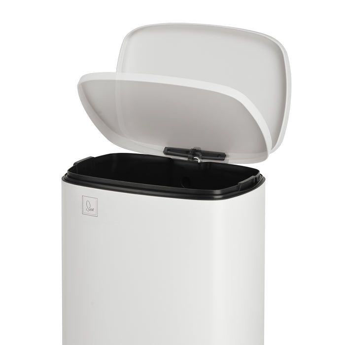B-Ware TQ50 Mülleimer 50 Liter Weiß