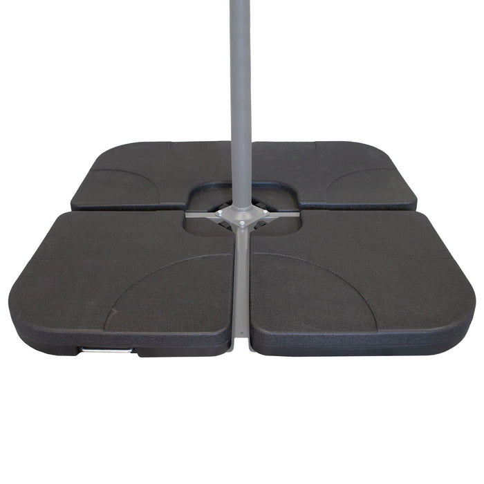 Set Ampelschirm 3m + Haube + Gewichte