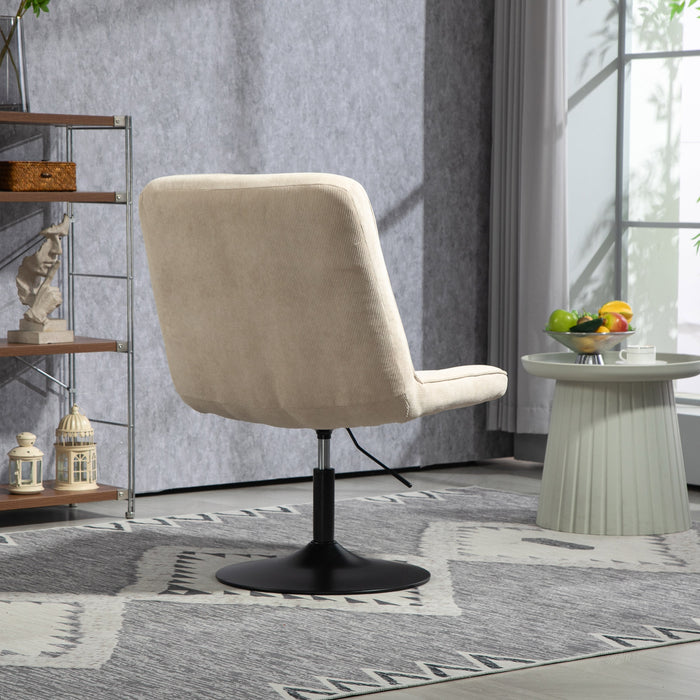 B-Ware HENRY Loungesessel Cord Beige