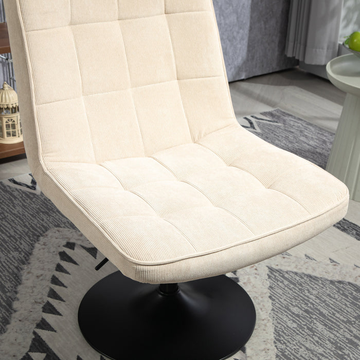 B-Ware HENRY Loungesessel Cord Beige