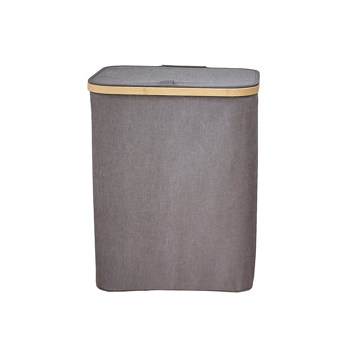 SADE Wäschekorb Bambus faltbar