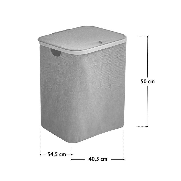 SADE Wäschekorb Bambus faltbar