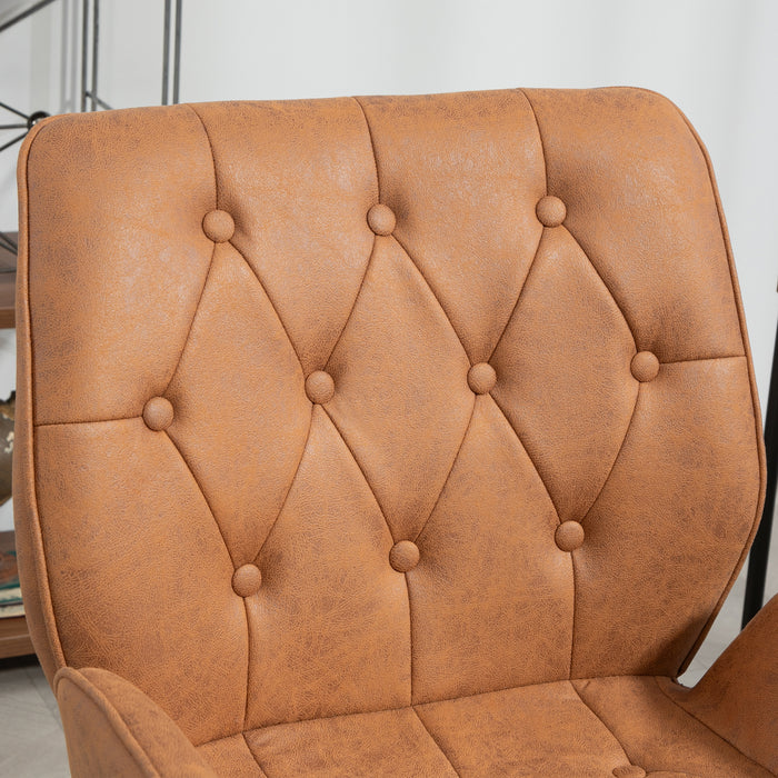 B-Ware GABRIEL Schreibtischstuhl PU Cognac