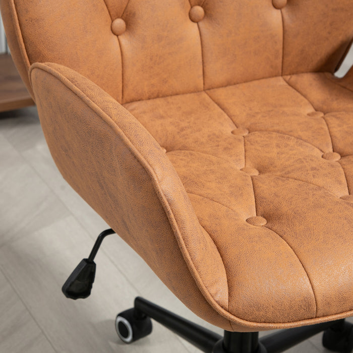B-Ware GABRIEL Schreibtischstuhl PU Cognac