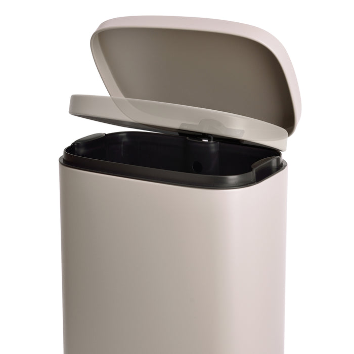 B-Ware TQ30 Mülleimer 30 Liter Taupe