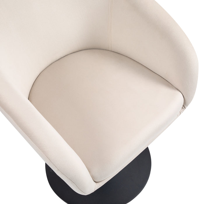 B-Ware JAMAIKA Loungesessel Samt Creme