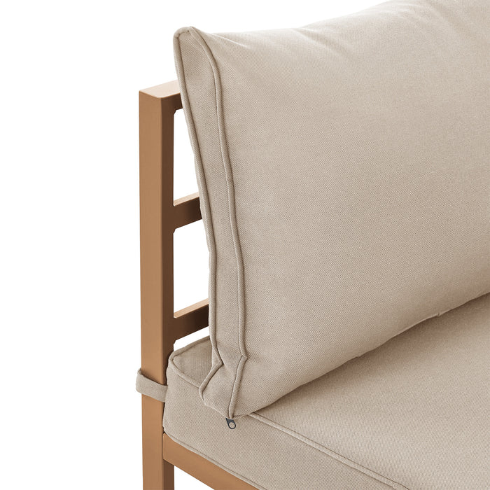 Detailbild Rückenpolster Beige