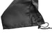 Schwarze Abdeckhaube für Sonnenschirm mit Kordelzug und Stopper zur Befestigung
