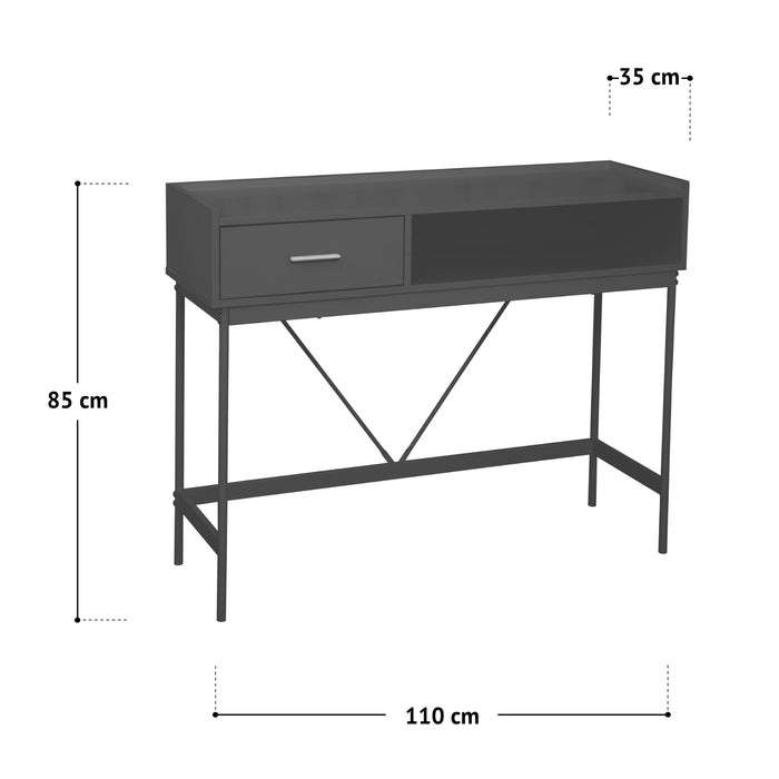 B-Ware VALEO Konsolentisch Weiß