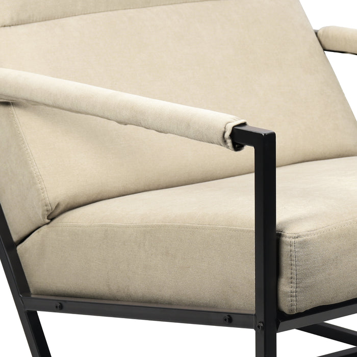 B-Ware CHRIS Loungestuhl Beige