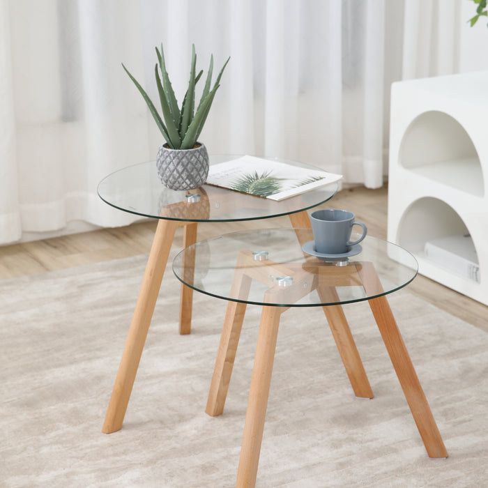 ELARA 2er Set Beistelltische