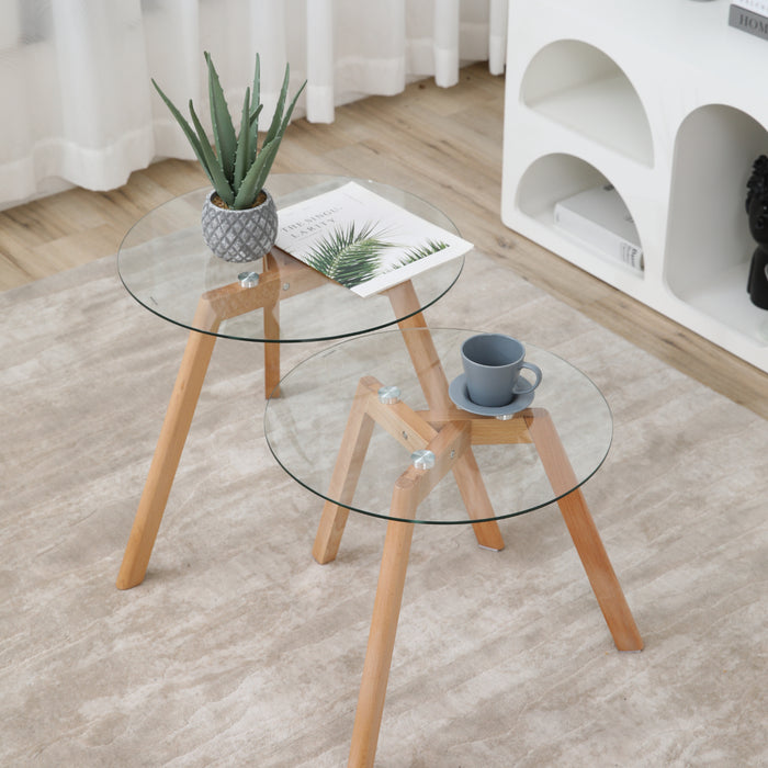 ELARA 2er Set Beistelltische